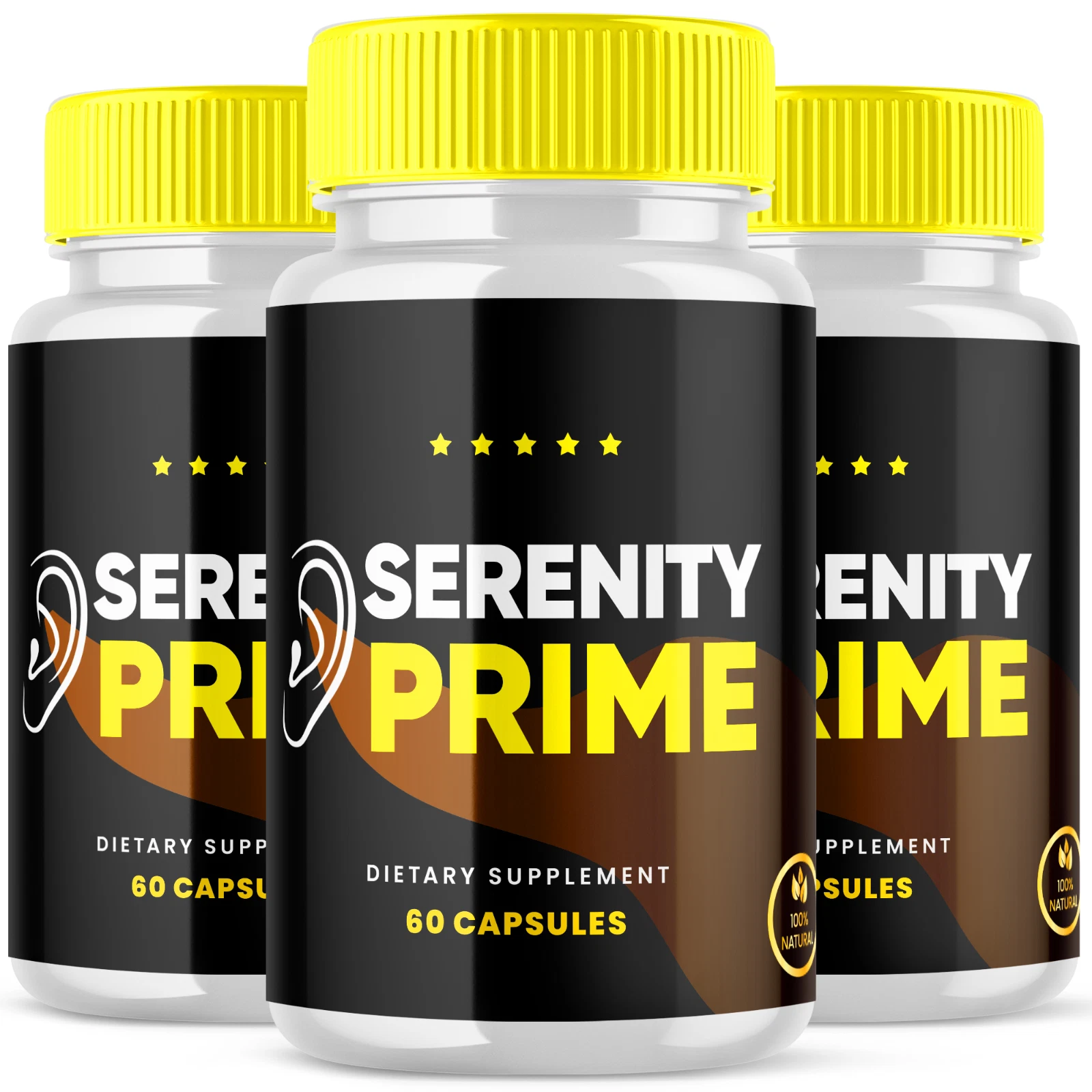 Serenity Prime For Advanced Ear Health Support & Tinnitus Relief 180 Capsules