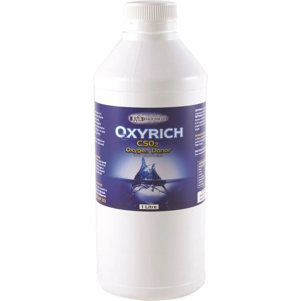 New Reach For Life Oxyrich 1L CSO2 Oxygen Donor ReachForLife