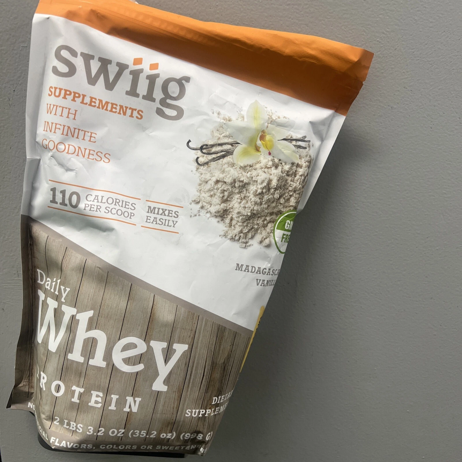 Swing Supplements Whey Protein Powder, With Infinite Goodness New Gas Shipp