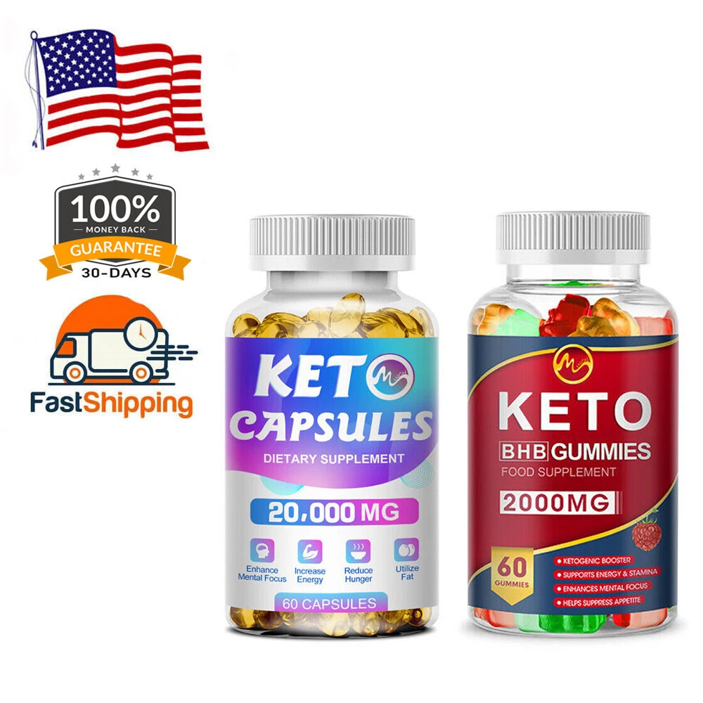 Ketosis Detox Capsules Keto Gummies Weight LossFat Burner Appetite Suppressant