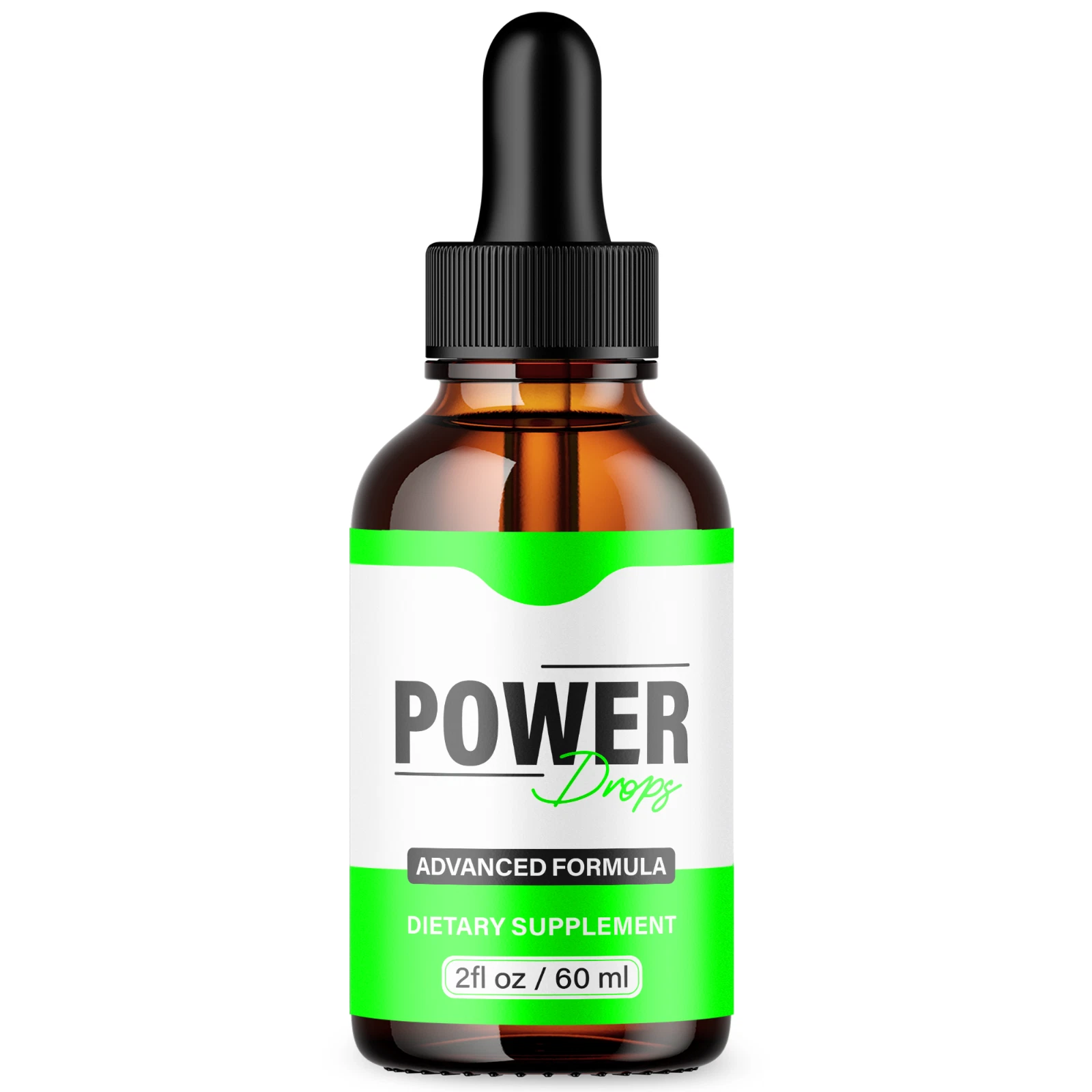 Power Drops Advanced Formula Workout Support Power Supplement Max Strength 60ML