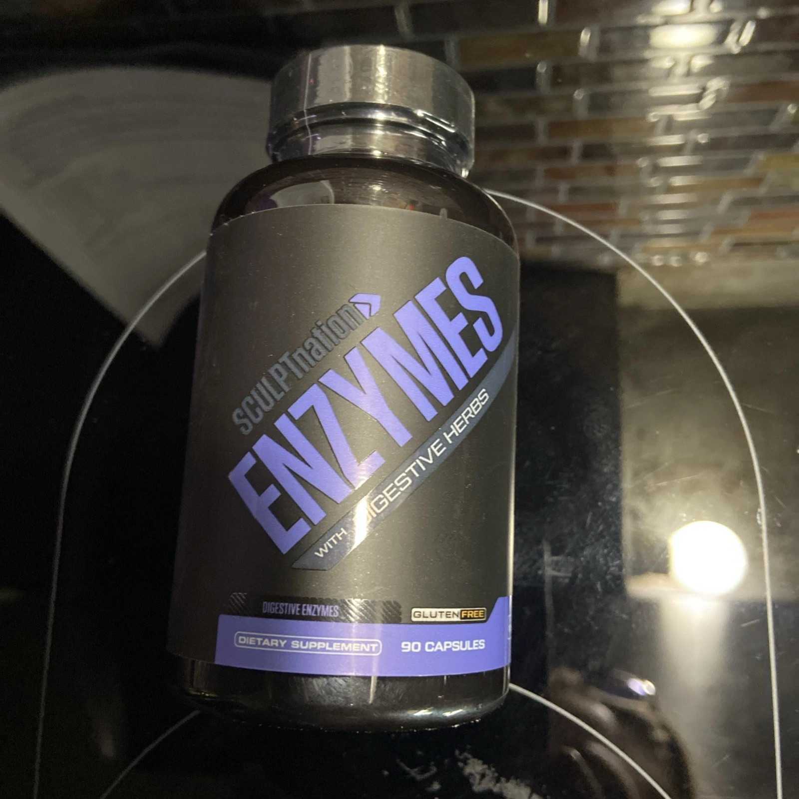 SCULPTnation Enzymes w/ Digestive Herbs Dietary Supplement 90 Capsules SEALED