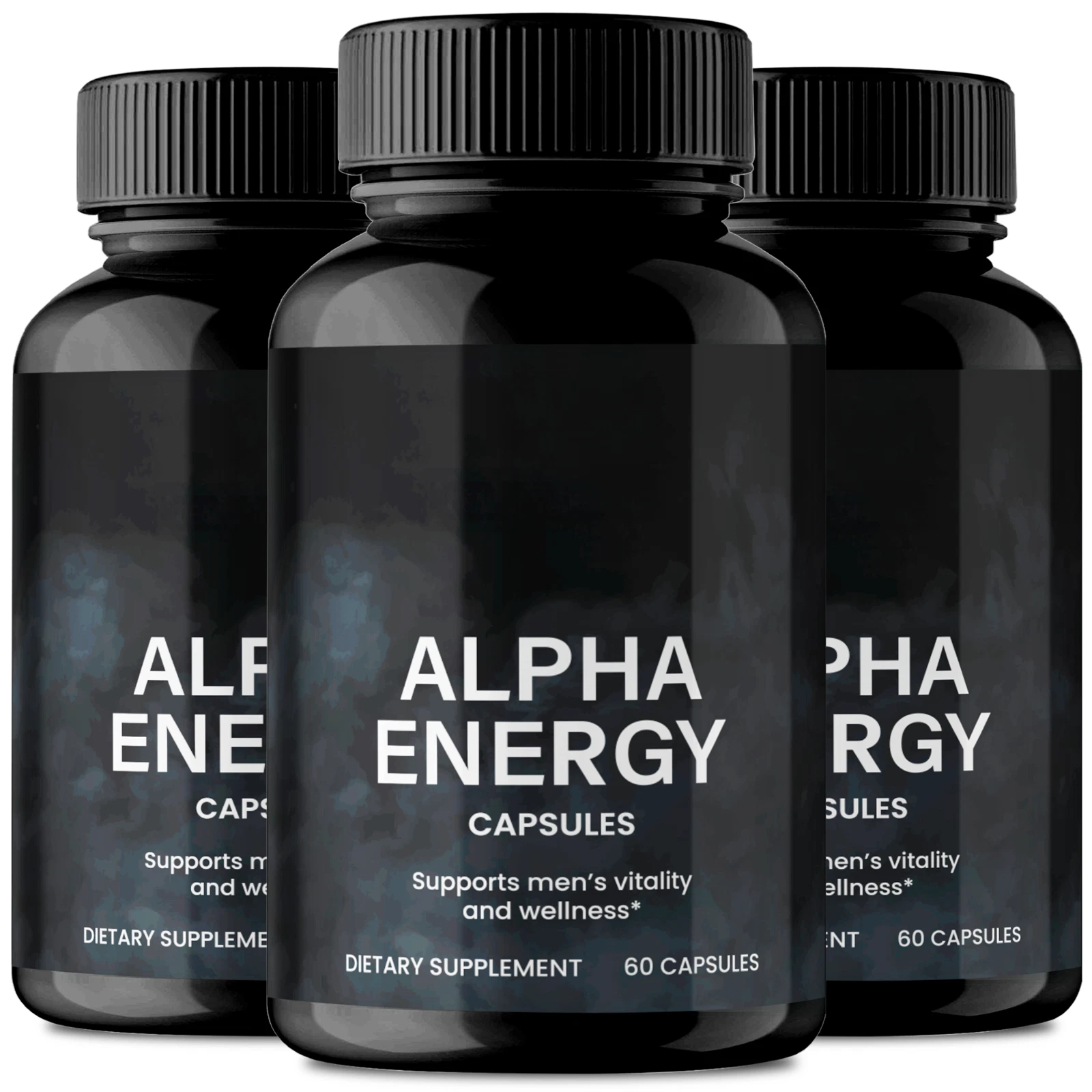 (3 Pack) Alpha Energy Male Health Pills to Boost Stamina and Energy Levels