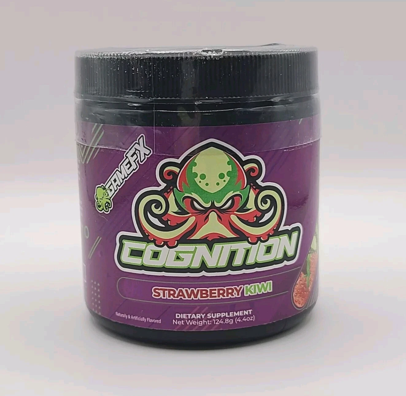 GameFX Cognition - Strawberry Kiwi - Dietary Supplement For Focus 12 Servings