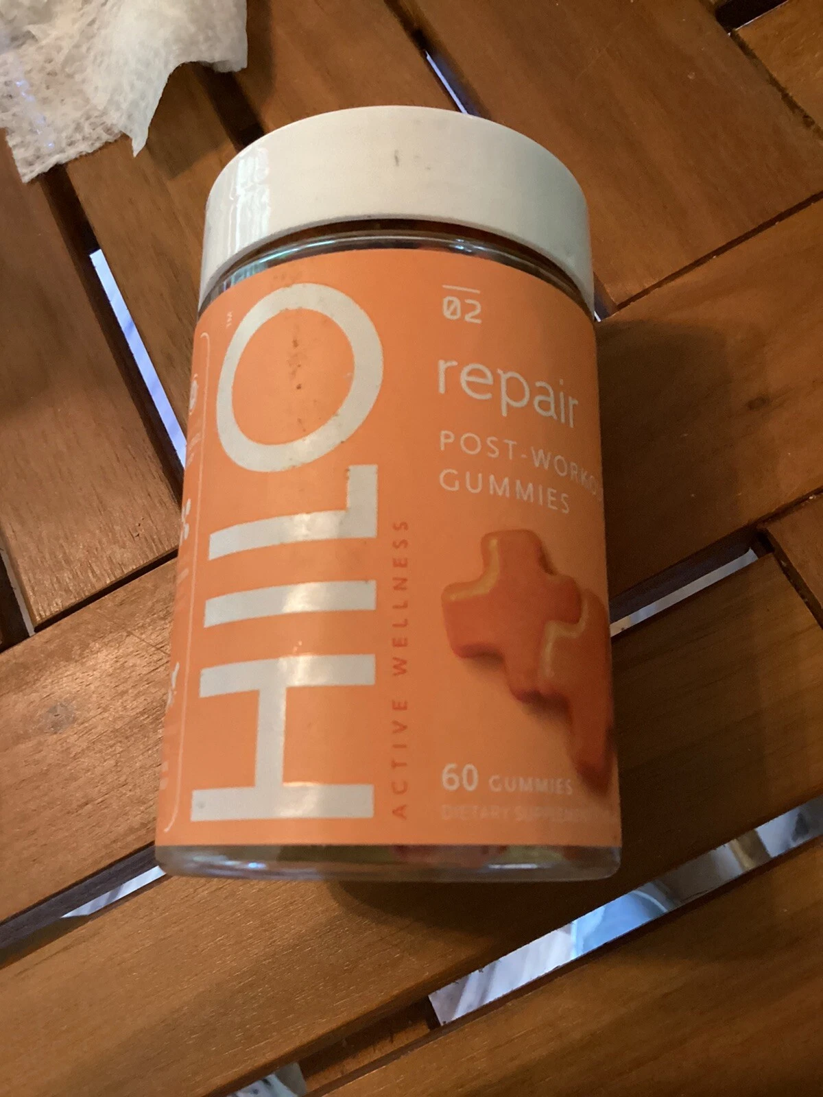 Hilo Repair Post Workout Gummies 60 Cnt New