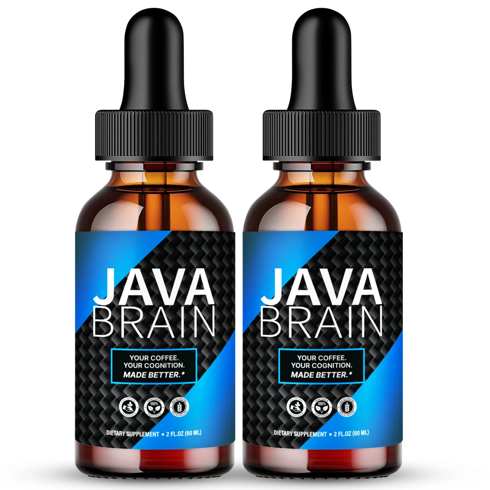 (2 Pack) Java Brain Drops, JavaBrain for Brain Health Support Droppers