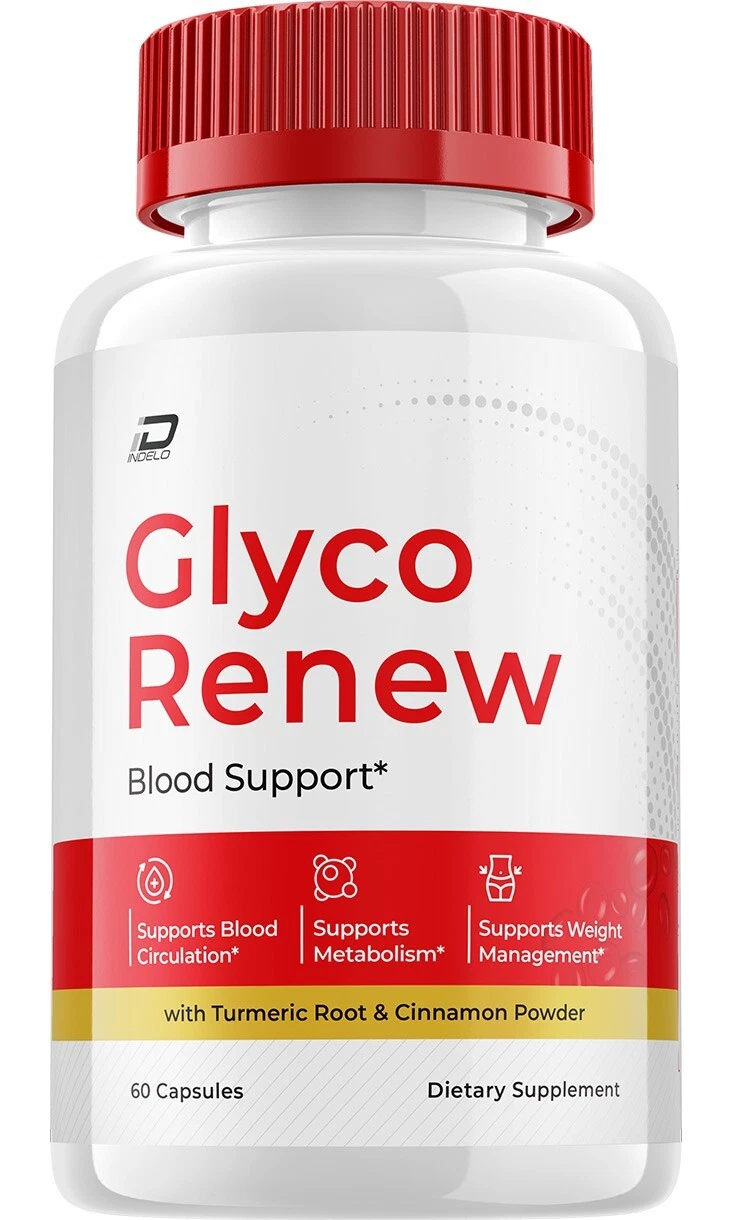 Glyco Renew Blood Support Capsules - GlycoRenew Advanced Supplement...