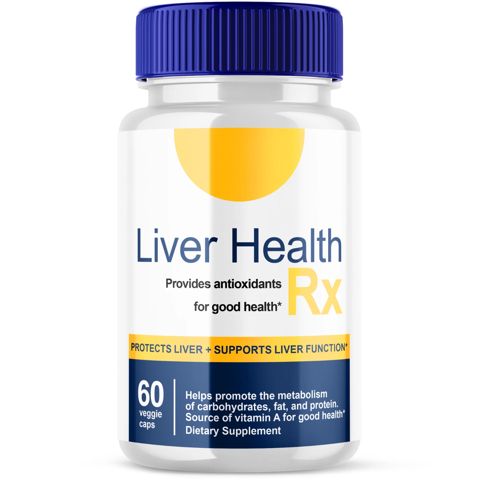 1 Pack, Liver Health RX Advanced Support for Healthy Liver Function 60 Capsules
