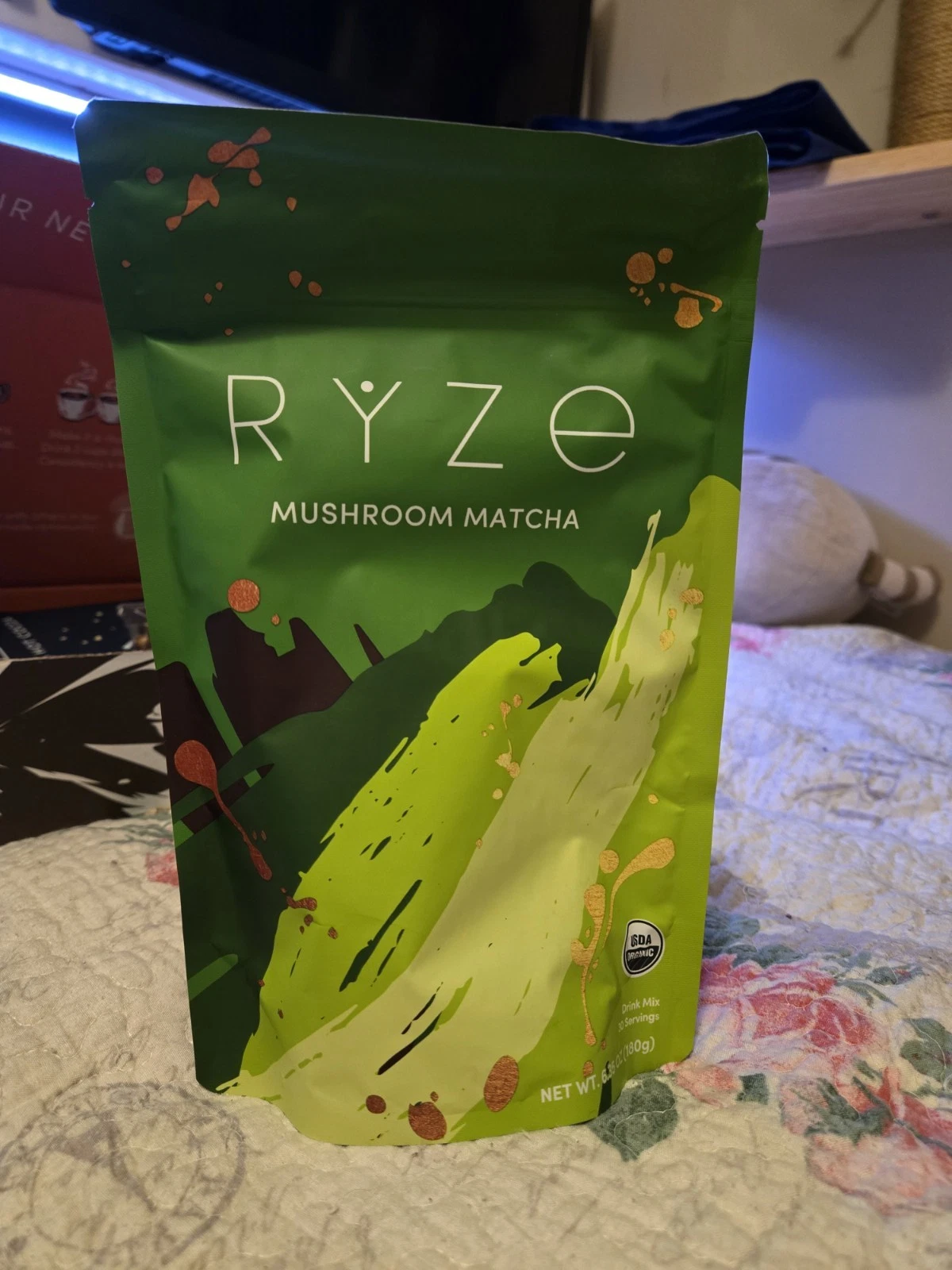 New Offical Ryze Mushroom Matcha