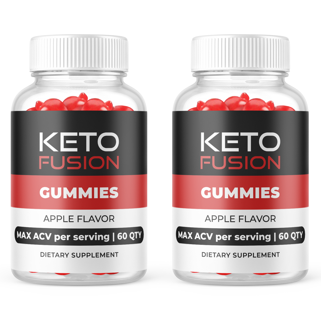 (2 Pack) Keto Fusion Gummies, Keto Fusion, Keto ACV Gummies (120 Gummies)
