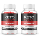 (2 Pack) Keto Fusion Gummies, Keto Fusion, Keto ACV Gummies (120 Gummies)