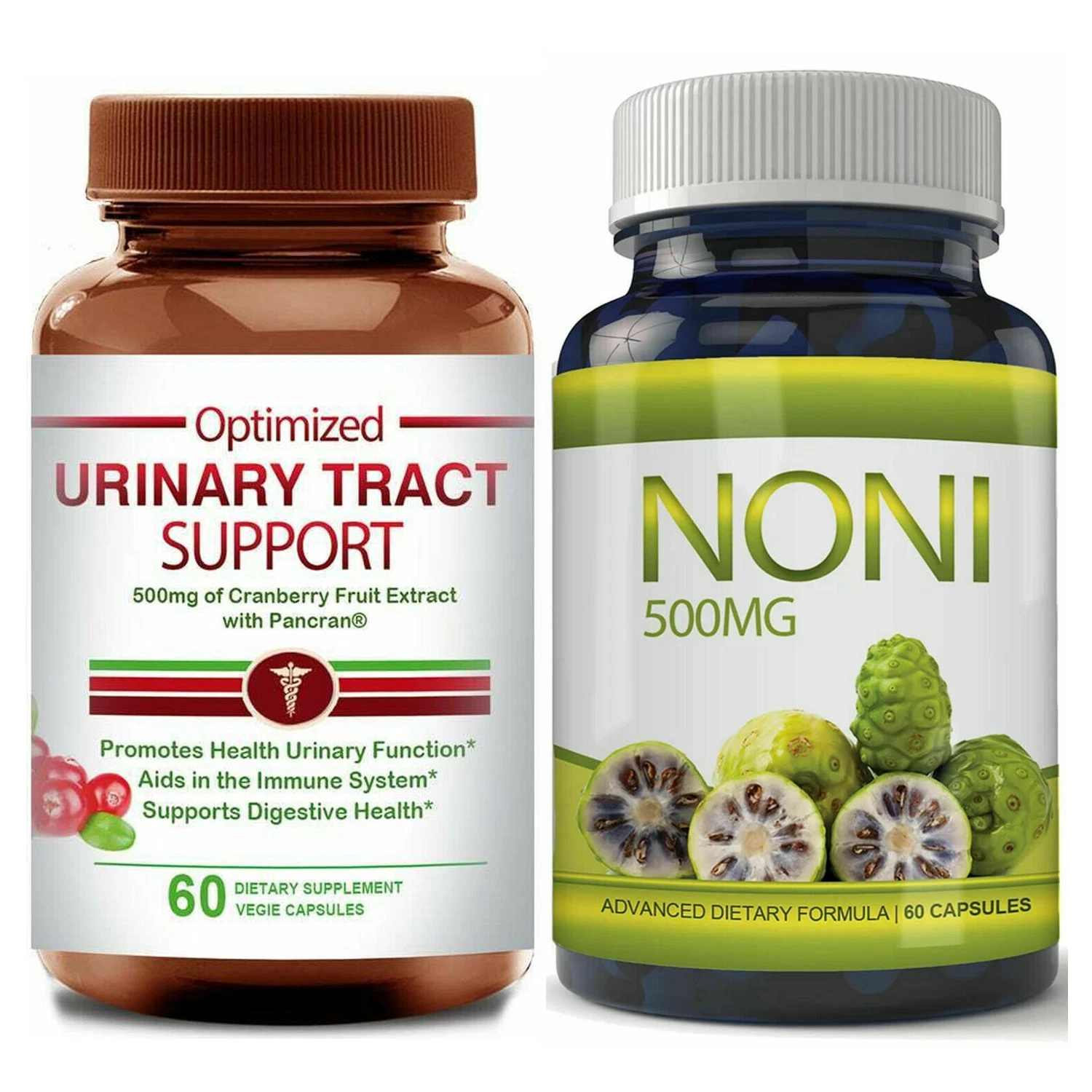 Urinary Tract Support Immune Health Supplements & Noni Fruit Weight Loss Pills