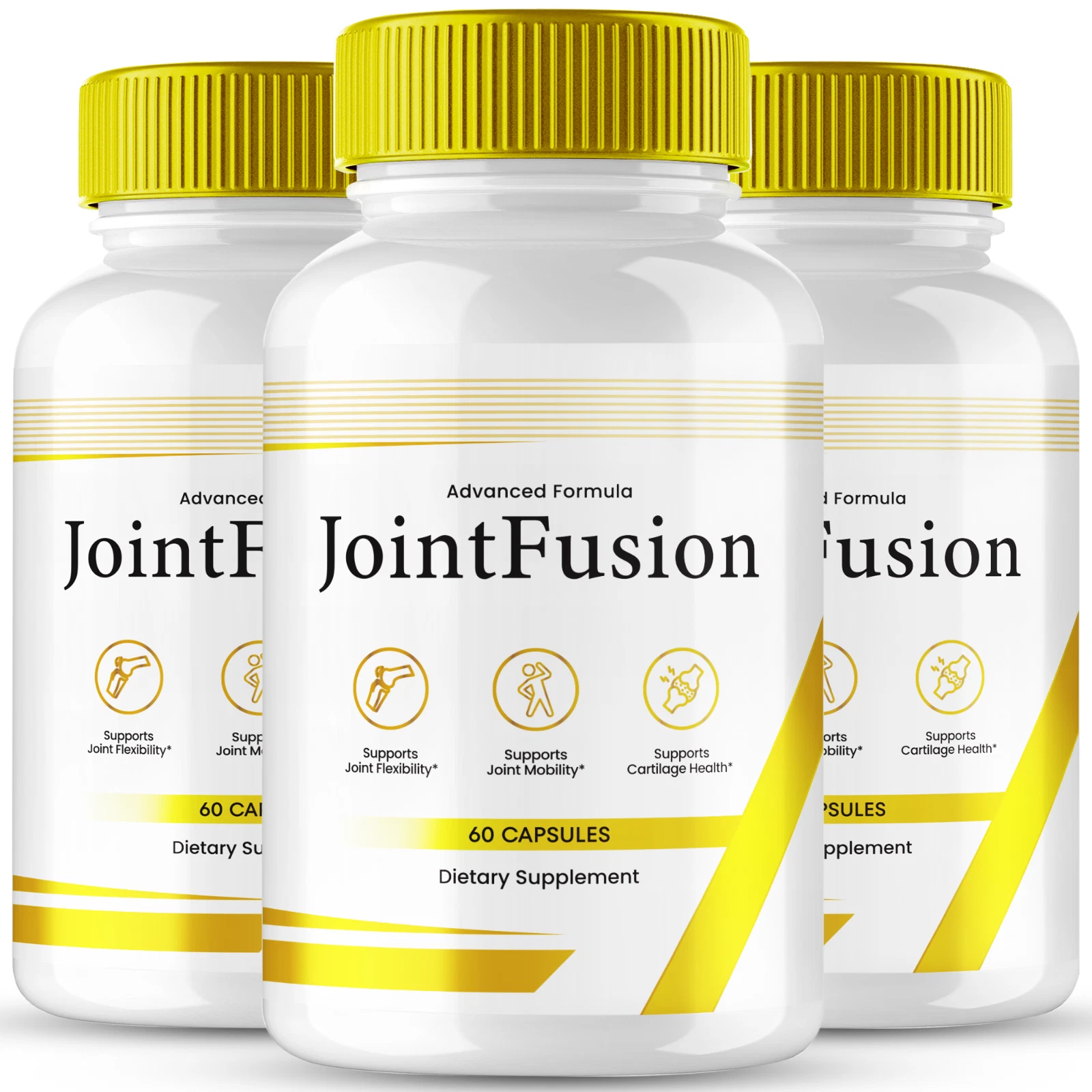 (3 Pack) Joint Fusion Joint Support Pills, JointFusion Advanced Mobility Formula