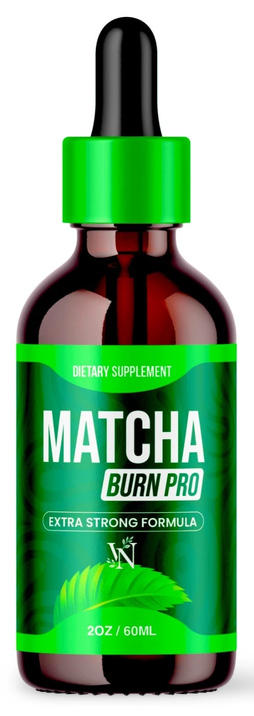 Matcha Burn Pro Drops - MatchaBurn Extra Strong Formula for Weight Loss 30 servs