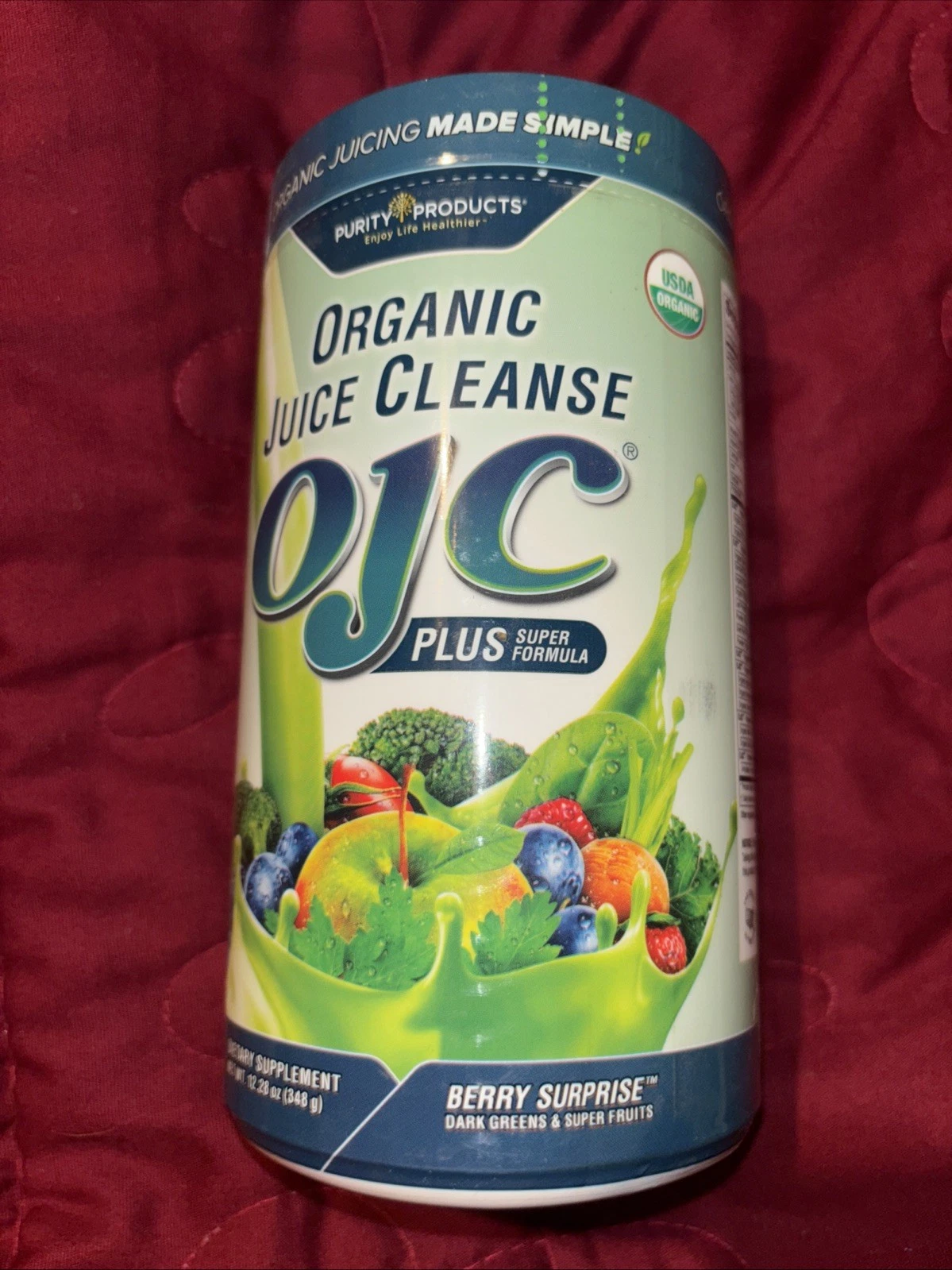 Purity Products Certified Organic Juice Cleanse (Berry Surprise) - 12.28 Ounces