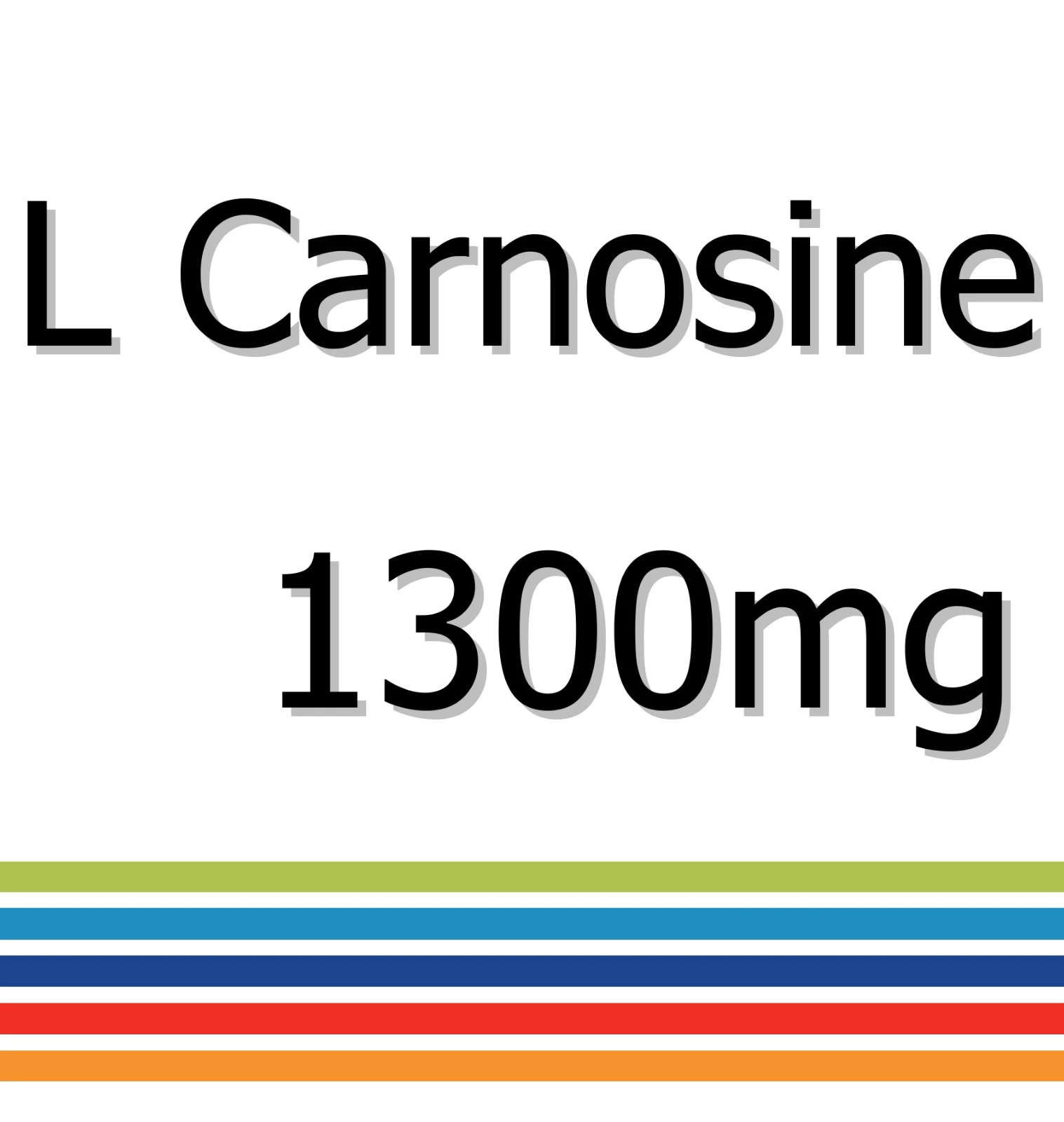 L Carnosine 1300mg x 30 Tablets - Inflammation Reduction