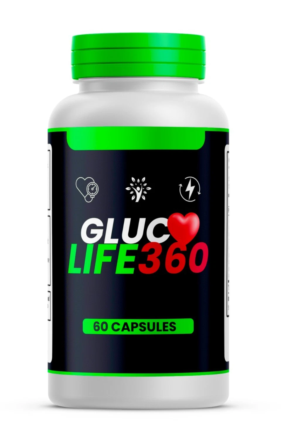 Gluco Life360 Capsules – Gluco Life 360 Blood Health Support Formula (60ct)