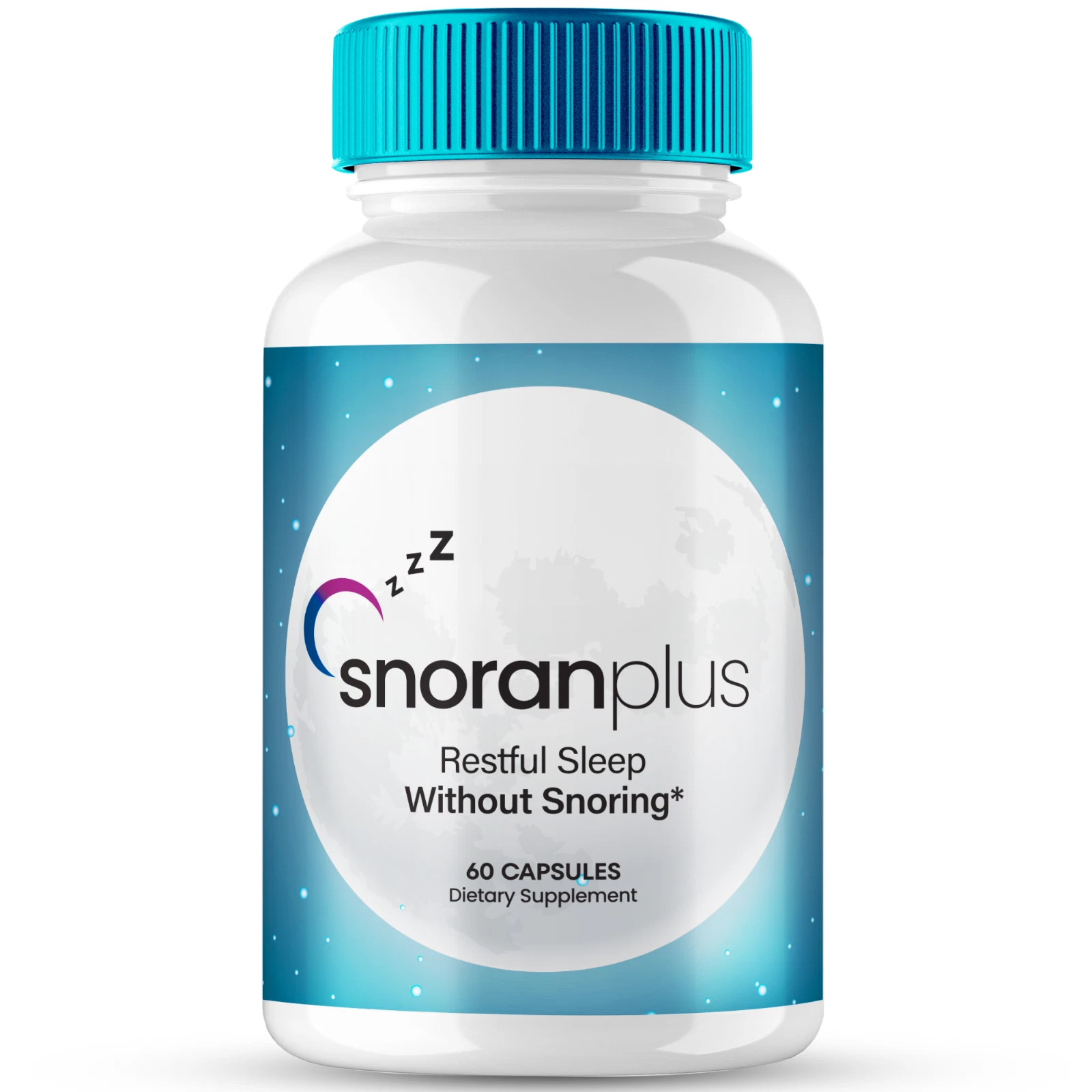 Snoran Plus Capsules to Reduce Snoring and Improves Breathing Pills 60ct
