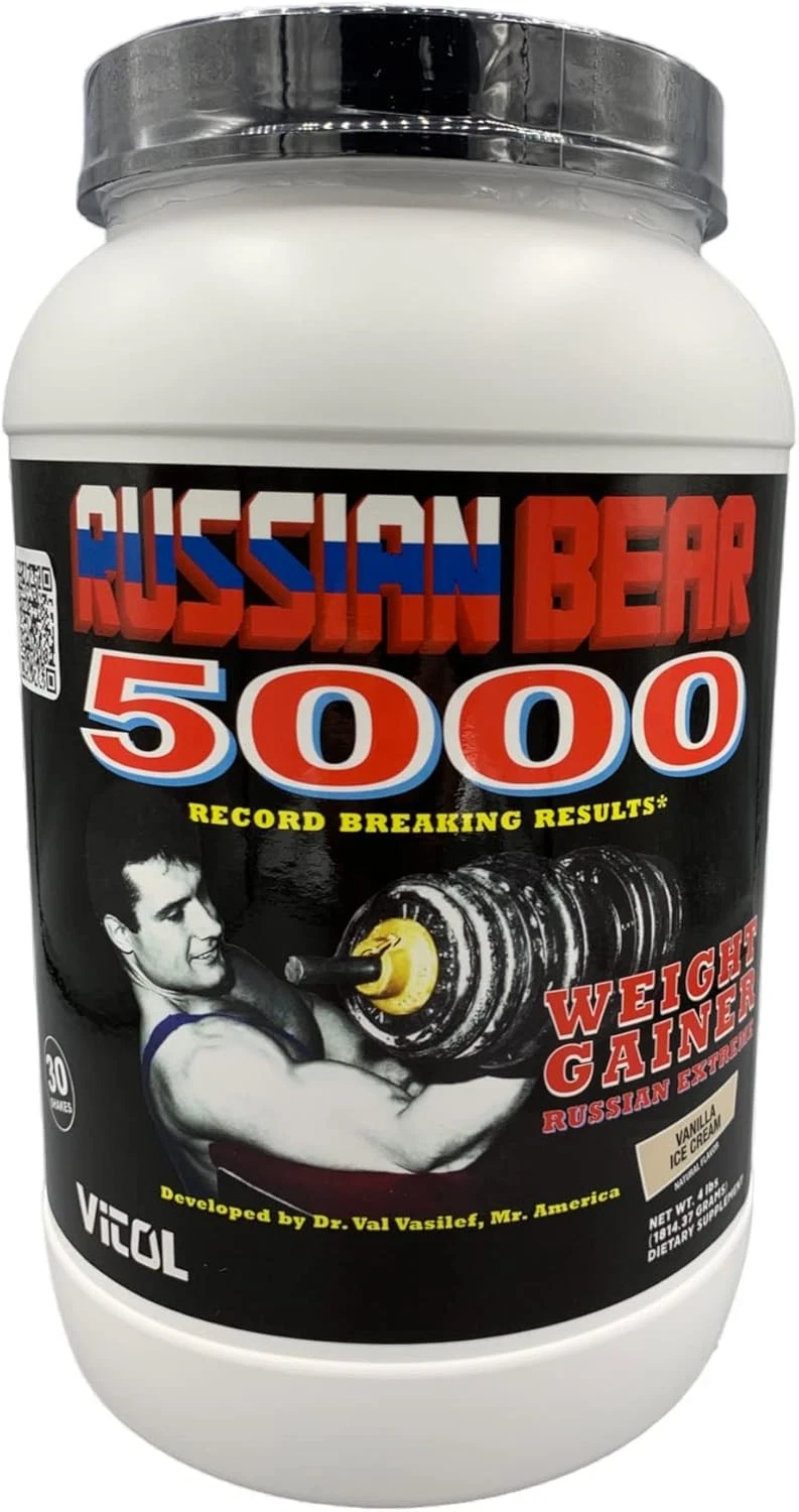 Vitol Russian Bear 5000 Weight Gainer, 4lbs