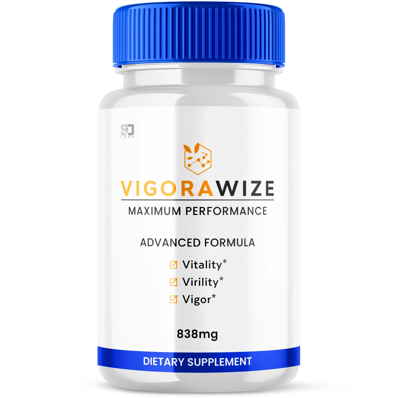 (1 Pack) Vigorawize Male Enhancement Pills - Maximize Energy, Vitality & Stamina