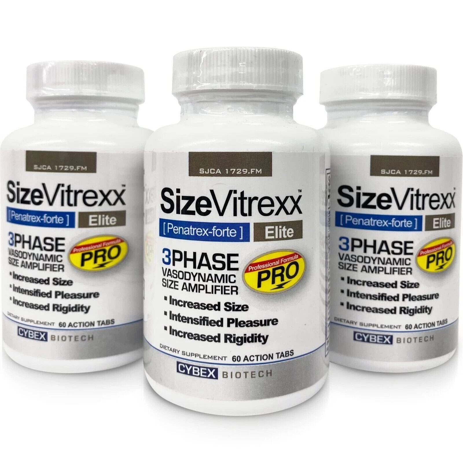 SizeVitrexx Men's Health Supplement 3 Month Supply