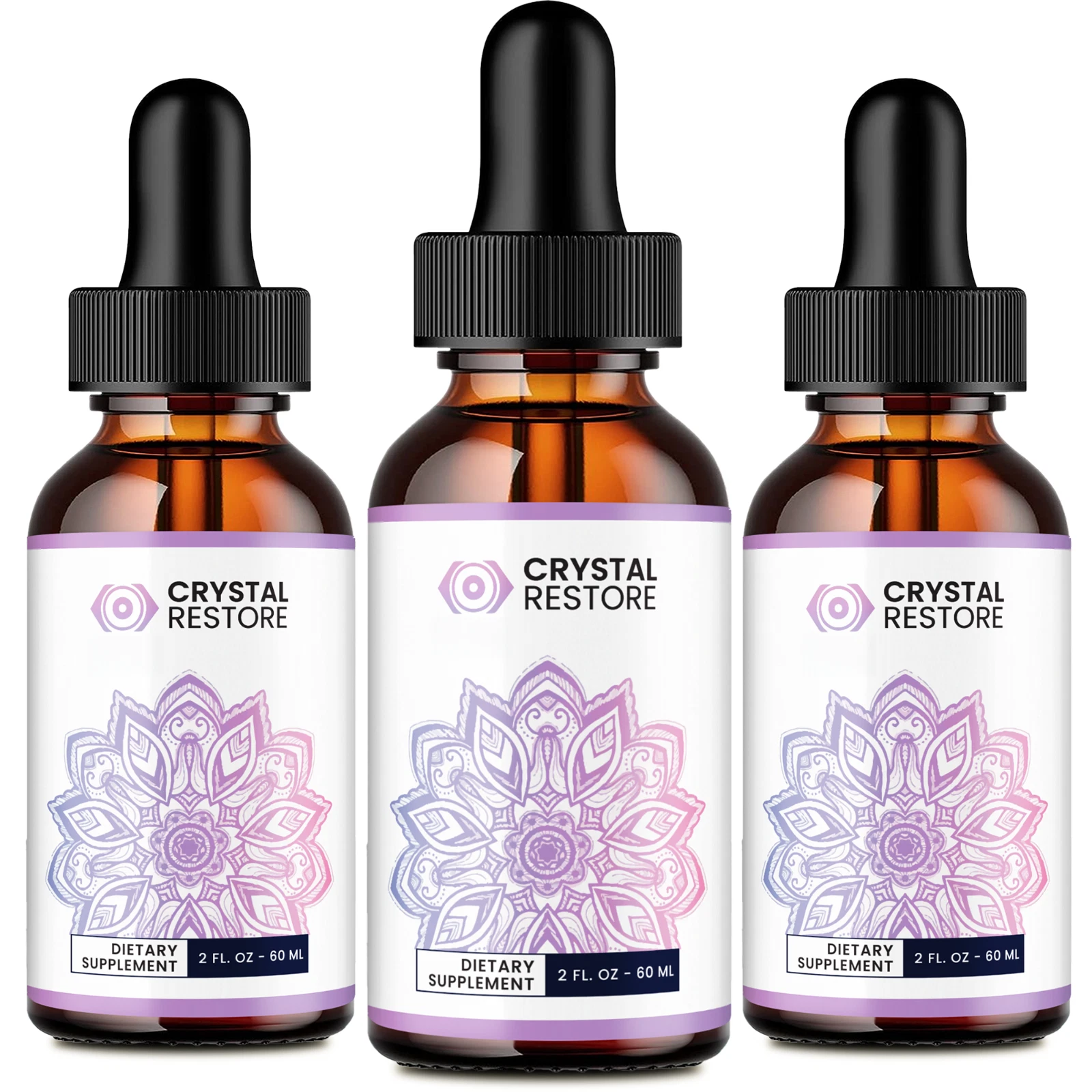 Crystal Restore Blood Drops, CrystalRestore Healthy Blood Support Drops (3 Pack)