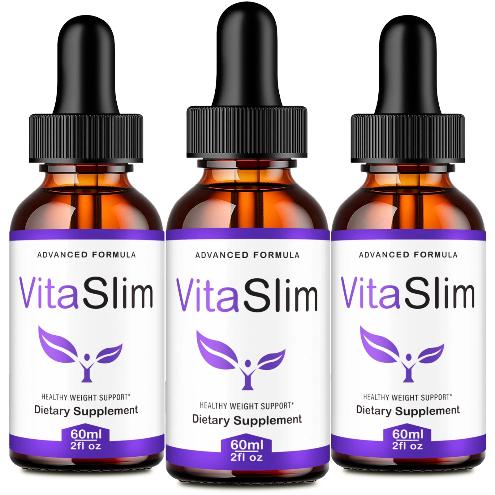 (3 Pack) VitaSlim Keto Drops, Vita Slim Advanced Fat Burner for Weight Loss