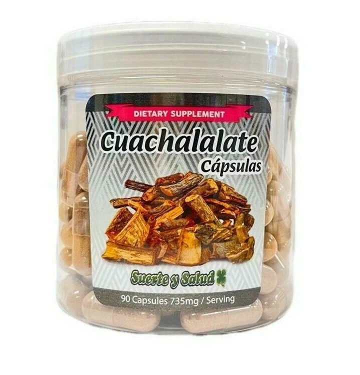 Cuachalalate 90 Capsules 735mg 100% Natural