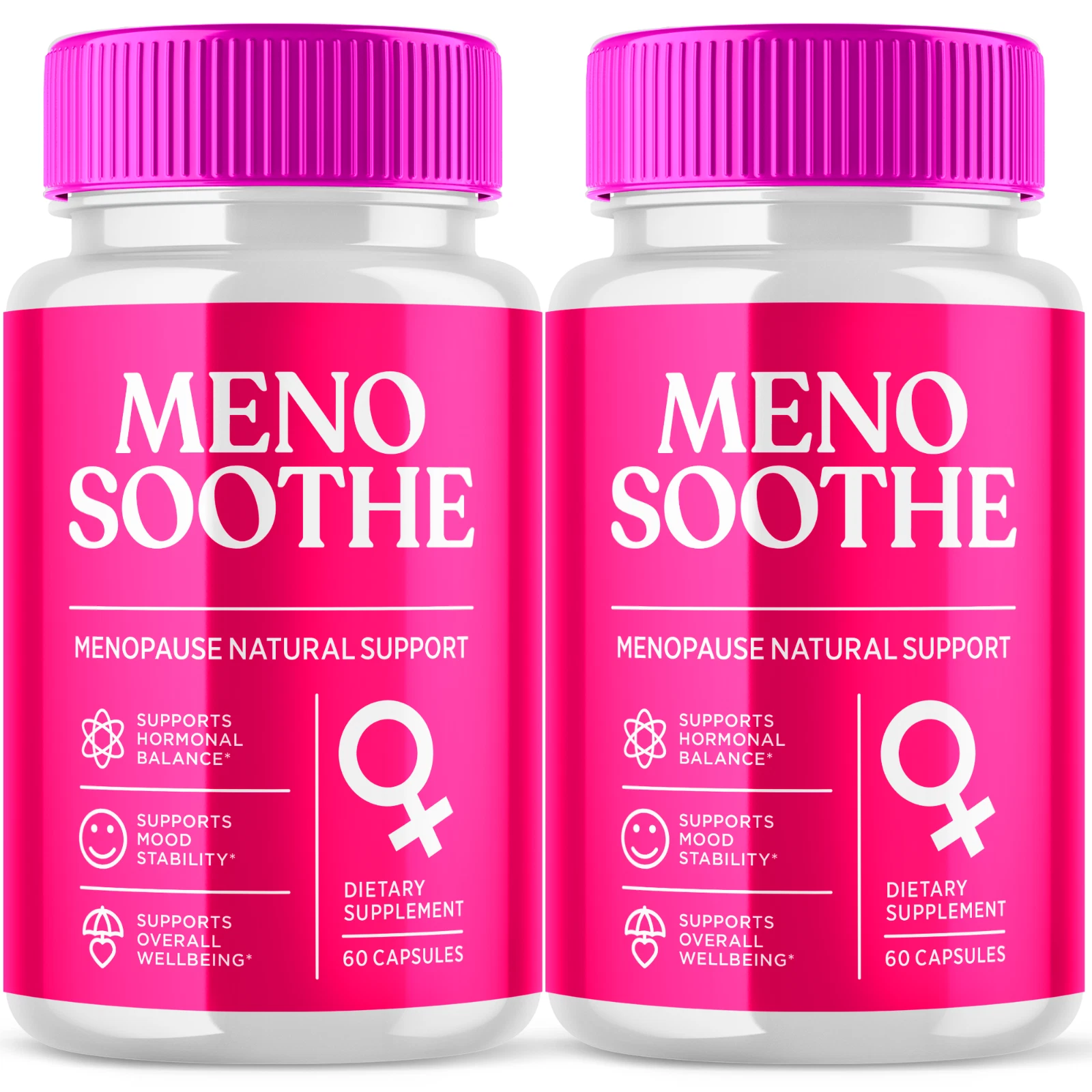 Menosoothe Menopause Support Natural Advance Supplement for Women 120 Capsules