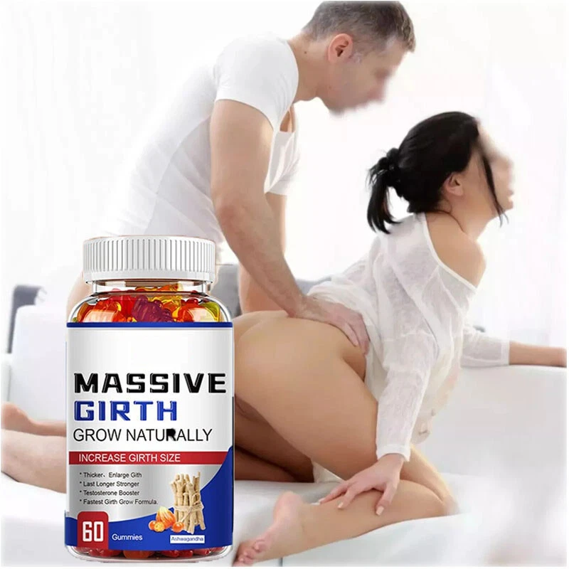 Male Enhancement Gummies Booster & Thicker Last Longer Stronger Bigger 60 Gummy
