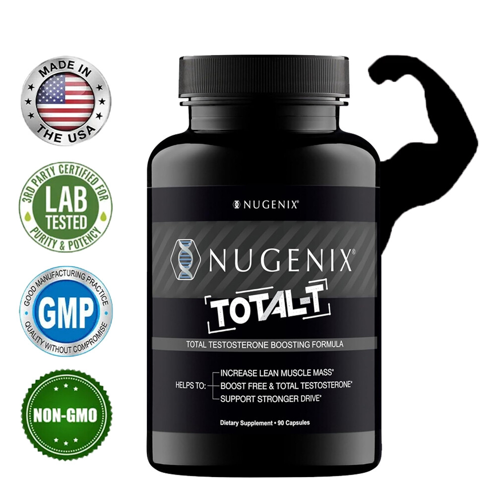 NUGENIX TOTAL-T Capsules -Testosterone Booster for Men Energy & Stamina 90pcs