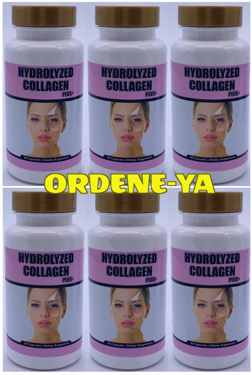 6 Hydrolyzed Collagen Claris Colageno Colageina Skin Best Anti Aging Stemcell