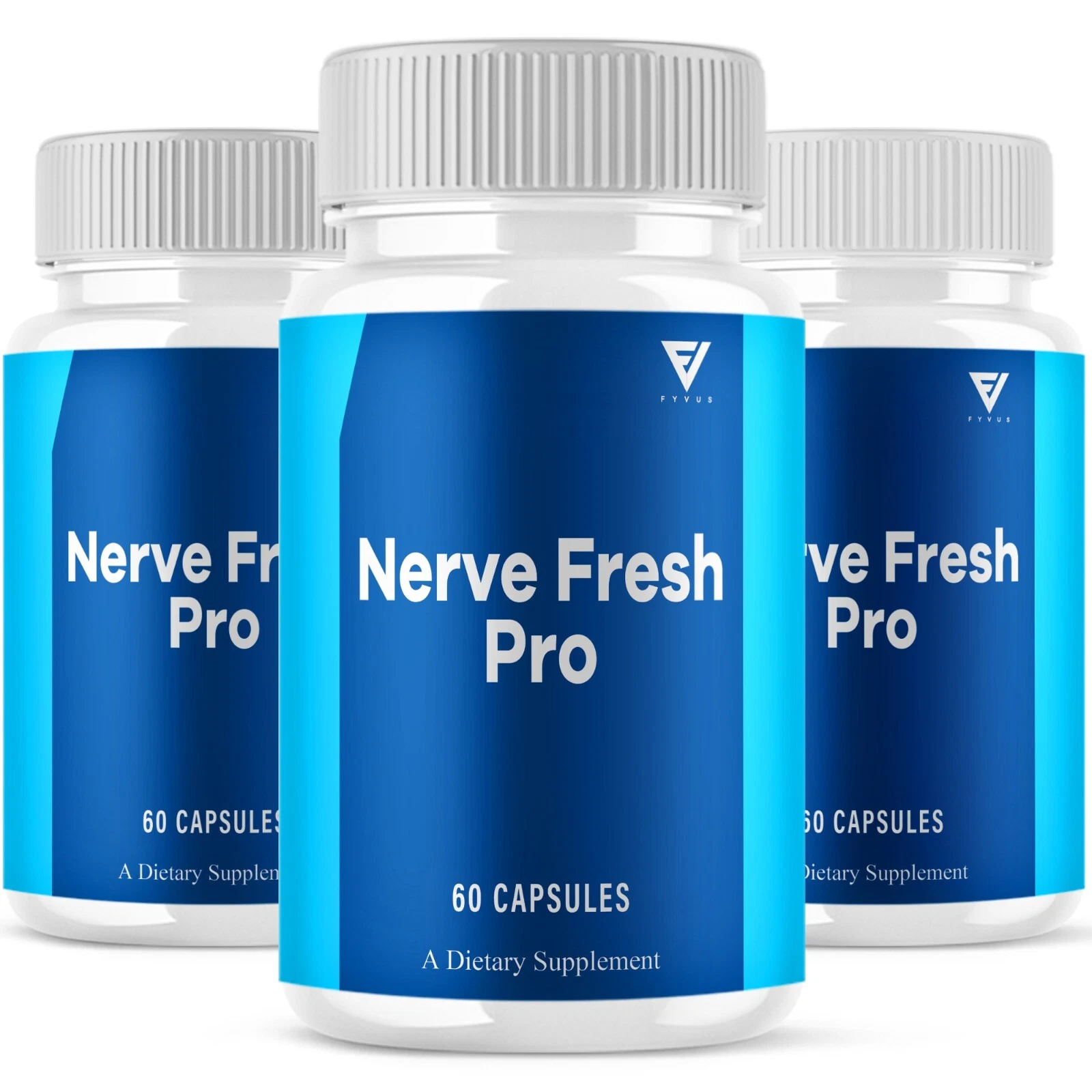 (3 Pack) Nerve Fresh Cognitive Capsules For Neuropathy Reviews (180 Capsules)