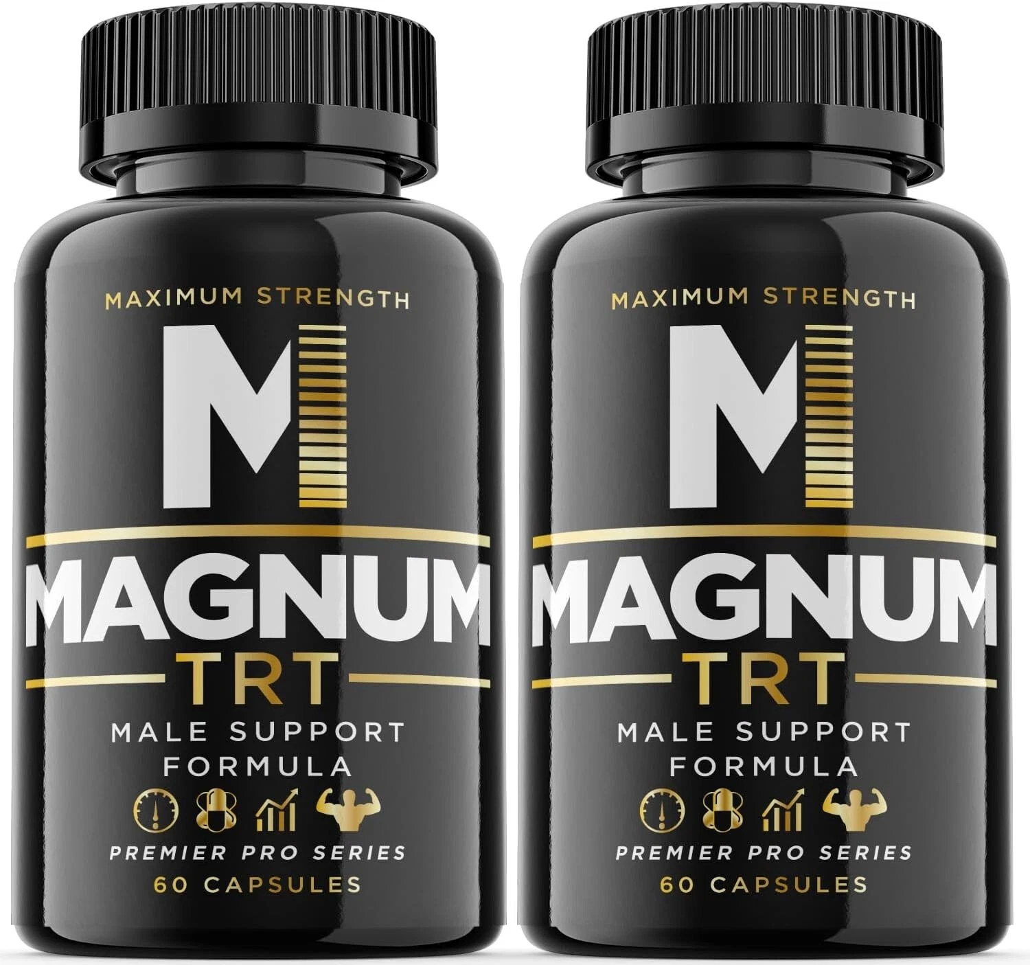 (2 Pack) Magnum TRT Pills - Male Vitality Support Supplement - 120 Capsules