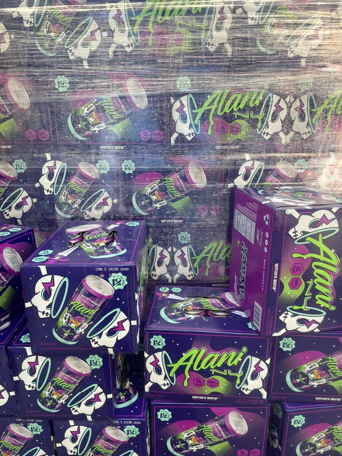 Alani Nu WITCH'S BREW Sugar Free Energy ￼ Packaging May Vary 12oz (12 Pack)