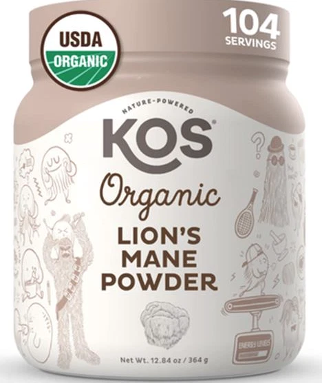 KOS Organic Lion's mane powder 12.84 oz