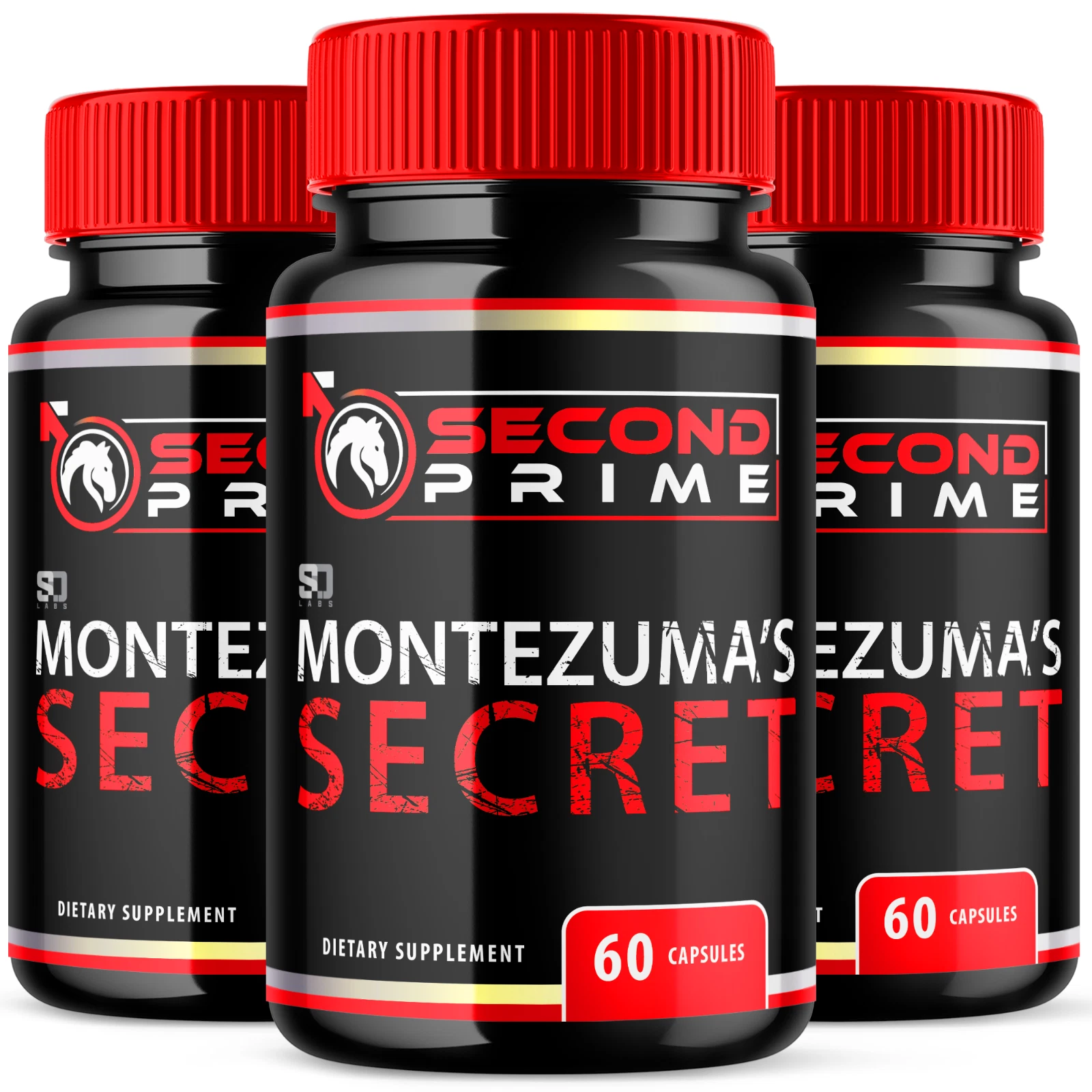 Montezuma's Secret Male PIlls - Boost for Vitality and Performance (3 Pack)