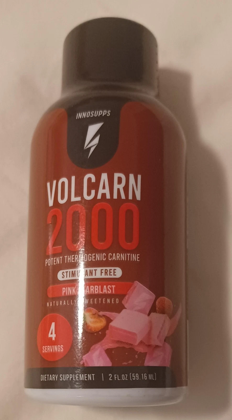 InnoSupps Volcarn 2000 Potent Thermogenic Carnitine Pink Starblast