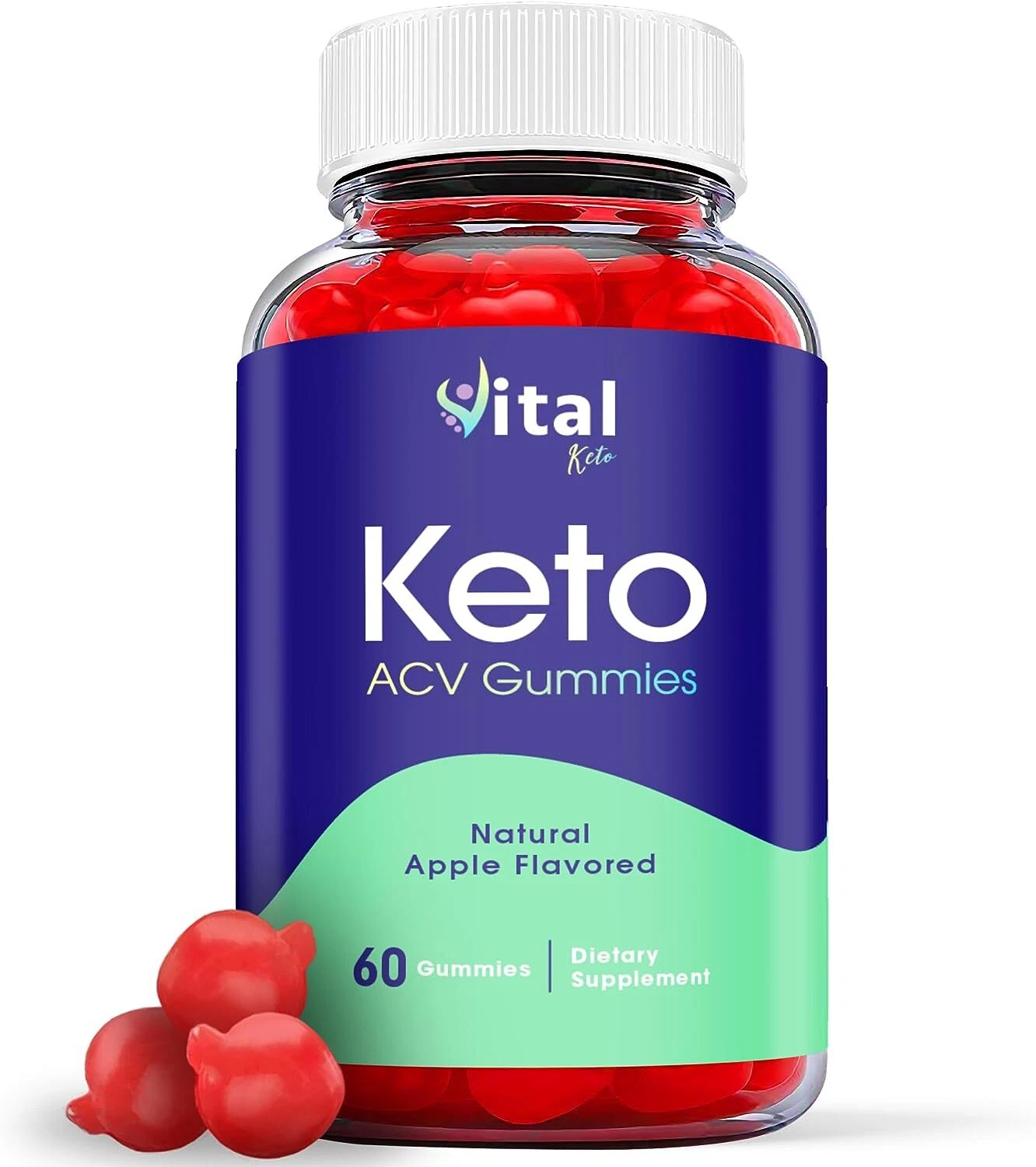Vital Keto Gummies - Vital Keto ACV Gummys For Weight Loss ORIGINAL - 1 Pack