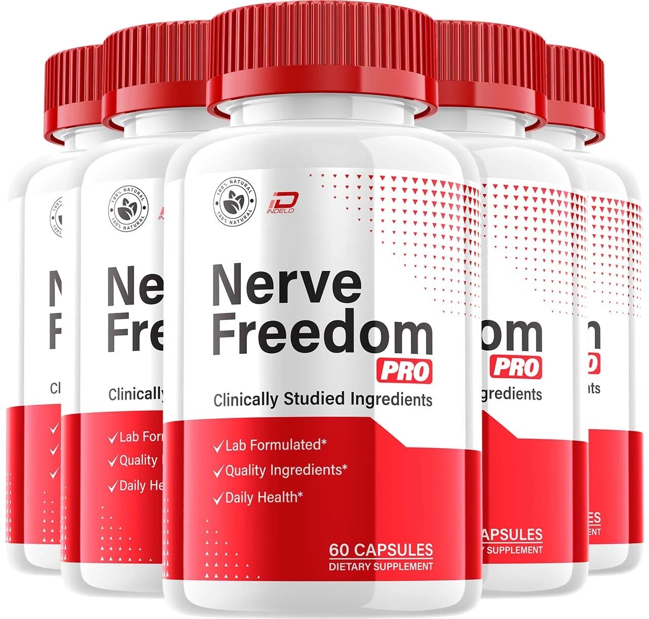 (5 Pack) Nerve Freedom Pro Capsules – NerveFreedom Pro Pills Advanced Supplement