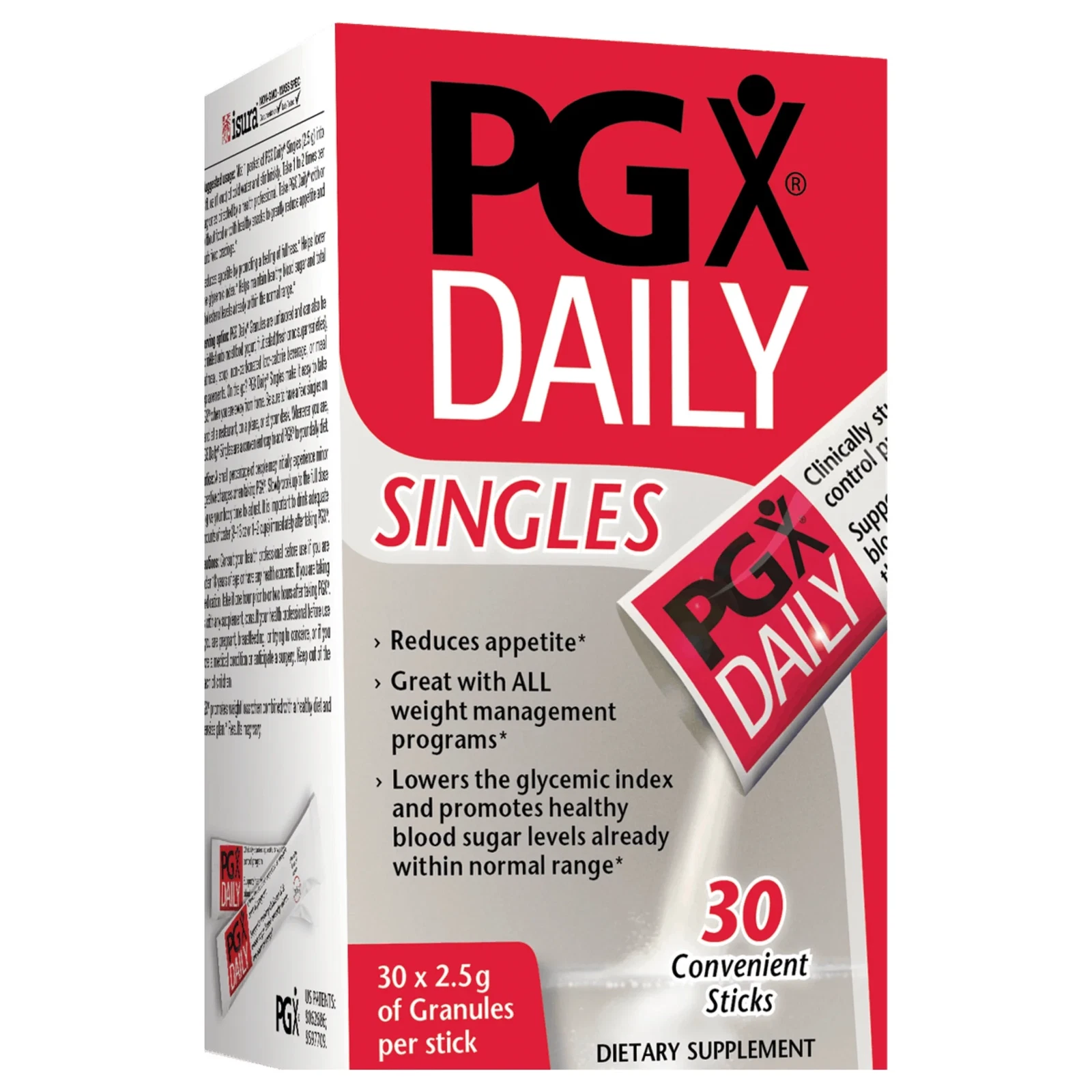 PGX Daily Singles Supplement, 30 Convenient Packets for Daily Use