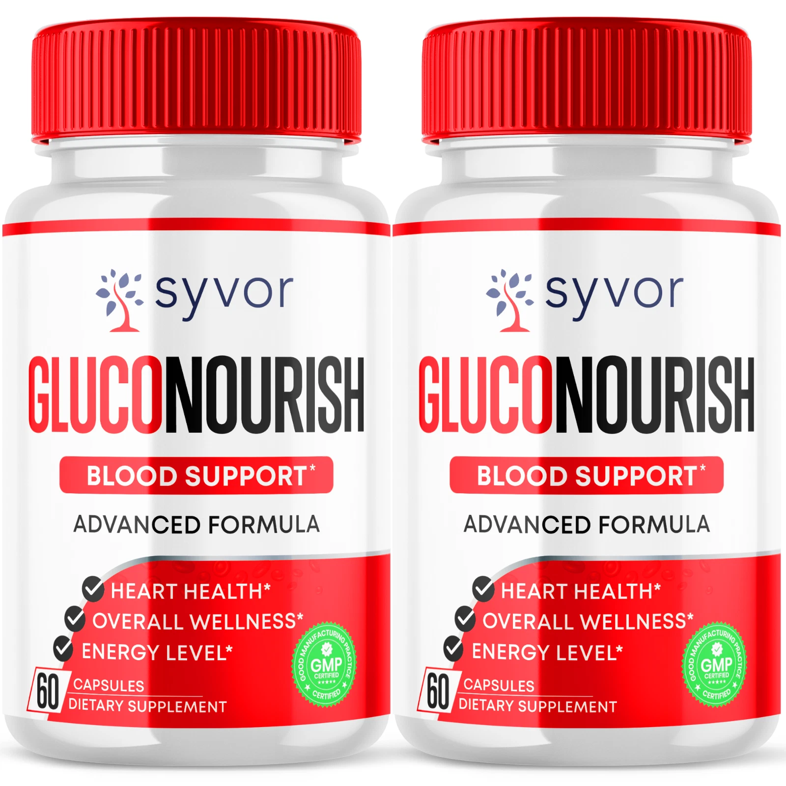 Gluconourish Glyco Optimizer Advanced Glycogen Support Supplement 120 Capsules
