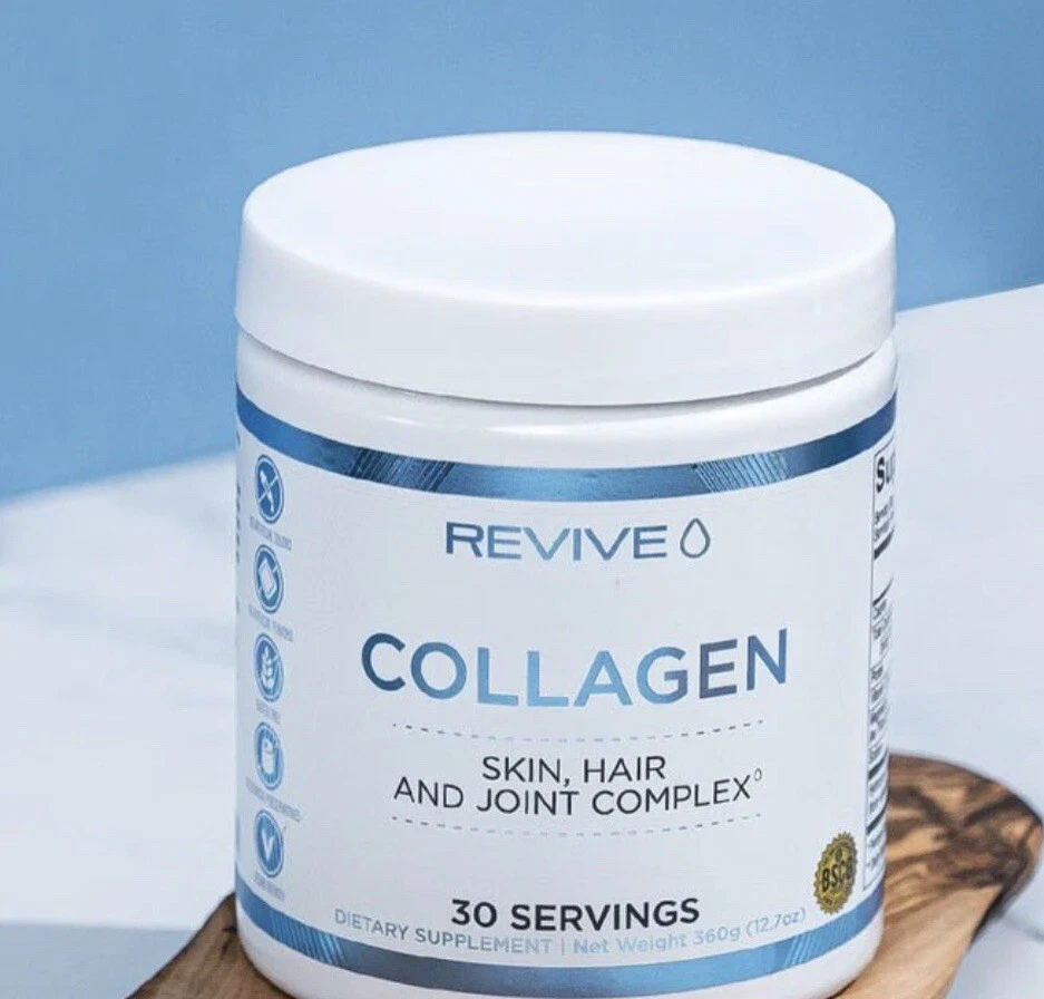 REVIVE , COLLAGEN SKIN, HAIR AND JOINT COMPLEX 40 Servings Exp 10/26.