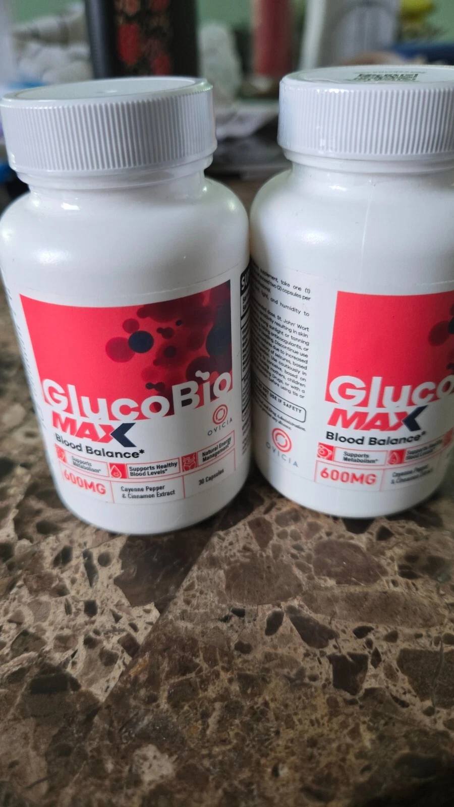 (2 Pack) Glucobio Capsules, Gluco Bio Advanced Glyco Support Formula Pills, Gluc