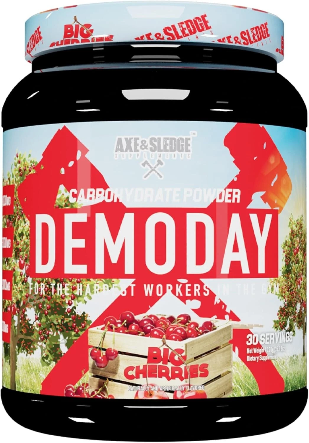 Axe & Sledge Demo Day v2 Carb Intra-Workout Pumps Carb10 Blend 30 Servings New