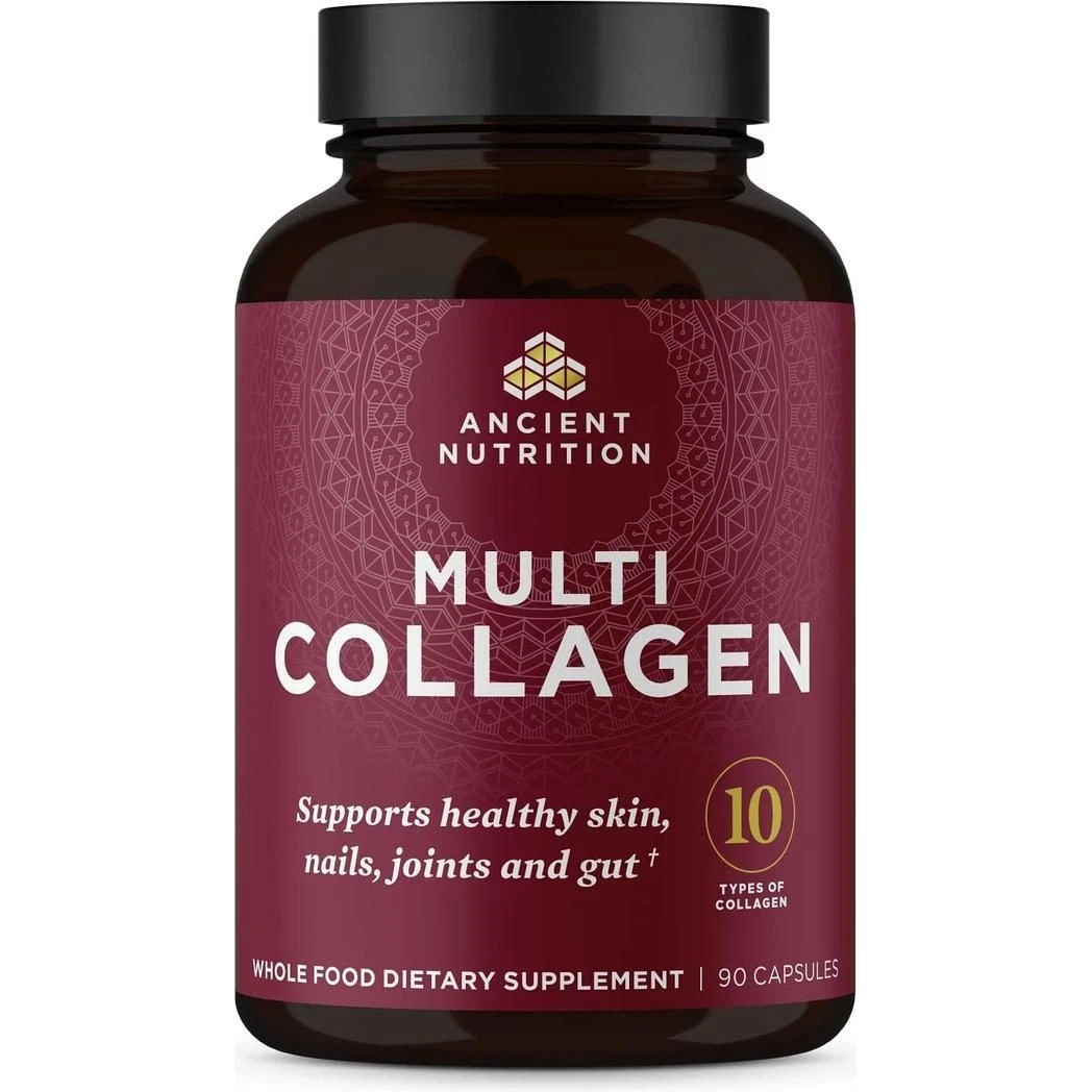 Ancient Nutrition Collagen Hydrolyzed Multi Collagen Supplement, 90 Capsules