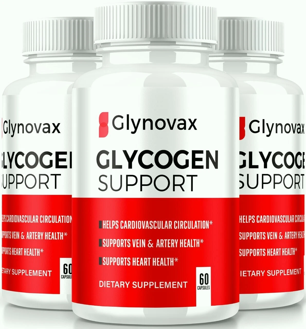 (3 Pack) Glycovax Blood Sugar Support Pills, Glynovax Advanced Glycogen Formula
