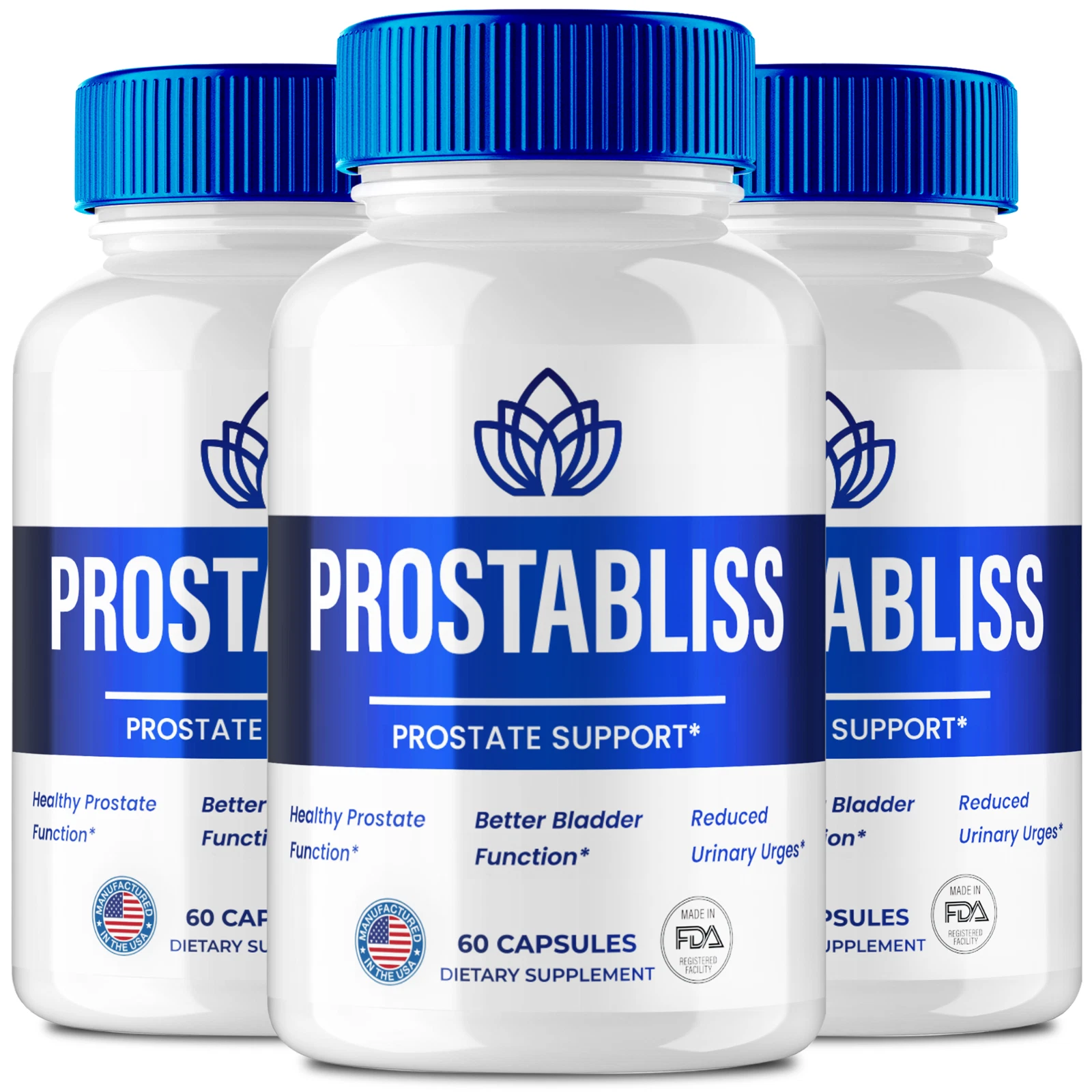 (3 Pack) Prostabliss Advanced Prostate Support Max Strength Bladder Supplement