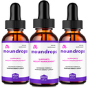 (3 Pack) Moundrops Weight Loss Drops for Burning Excess Fat & Boosting Energy