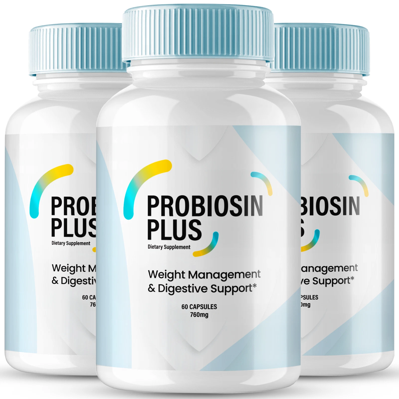 (3 Pack) Probiosin Plus Advanced Weight Loss Pills Burn Stubborn Fat Energy